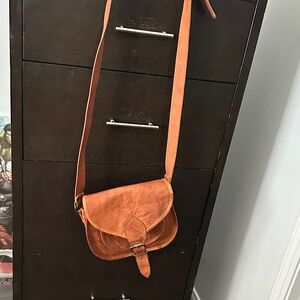 Elegant Tan Crossbody Bag